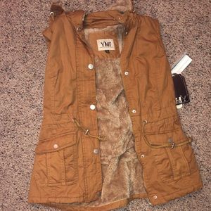 NWT mustard vest